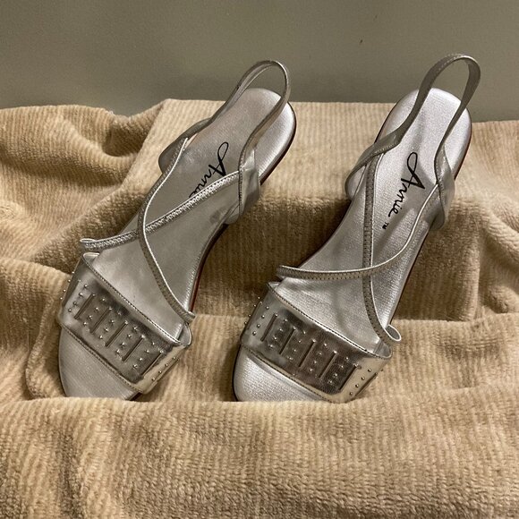 Arnie Evening Sandals for Woman, Wedding, Flat Shoes - Picture 2 of 5